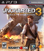 Uncharted 3: Drake's Deception pack shot