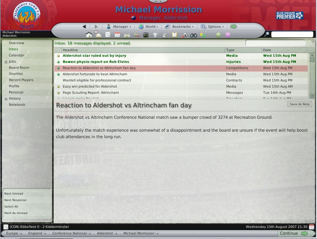 Football Manager 2008