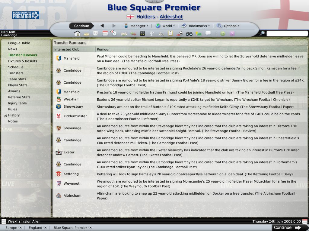 Football Manager 2009