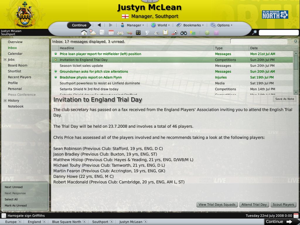 Football Manager 2009