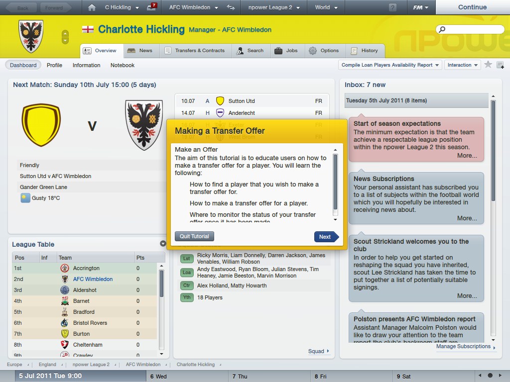 Football Manager 2012