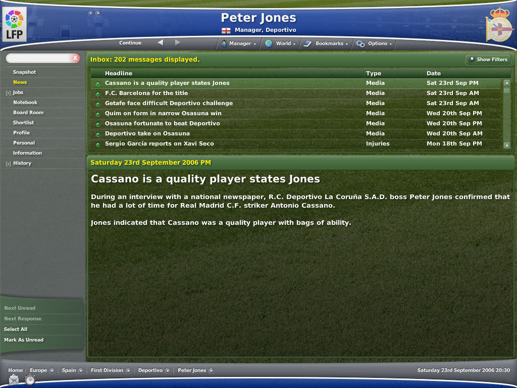 Football Manager 2007