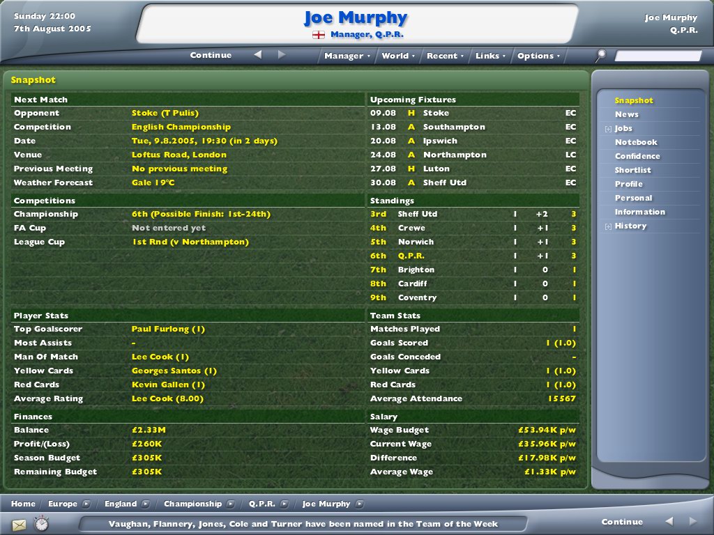 Football Manager 2006