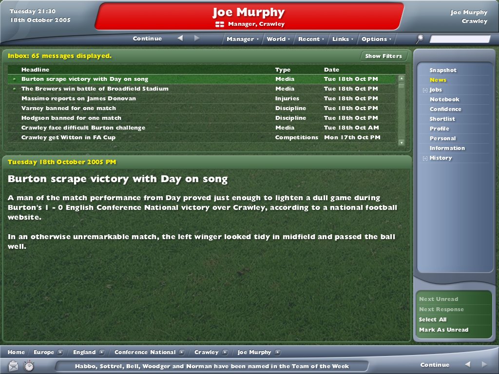 Football Manager 2006