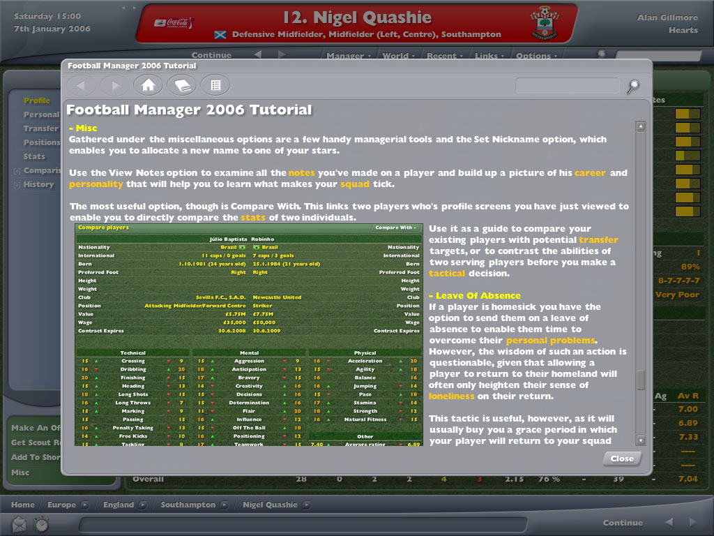 Football Manager 2006