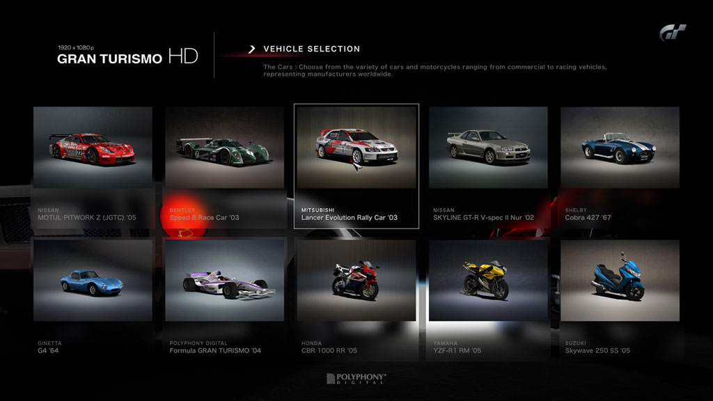 Gran Turismo HD