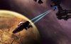 Jumpgate Evolution, solrain_fighter_patrolling_aurora_nexus.jpg