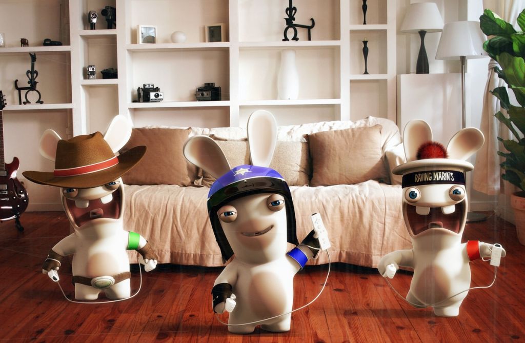 Rayman Raving Rabbids TV Party