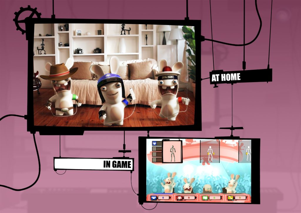 Rayman Raving Rabbids TV Party