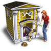 Sims 2 Pets, sims2ppcrendbopdoghousyello_psd_jpgcopy.jpg