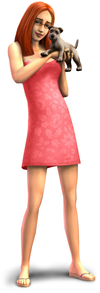 Sims 2 Pets, sims2ppcrendpuppyredhead_psd_jpgcopy.jpg