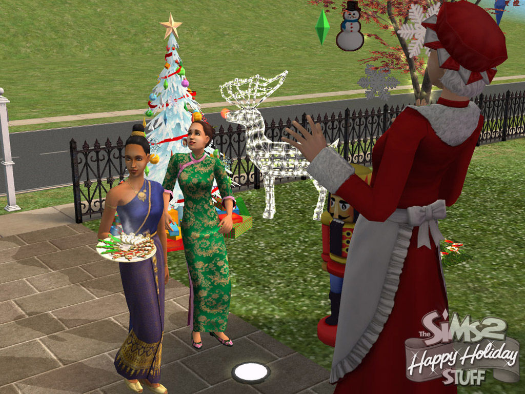 The Sims 2 Festive Holiday Stuff