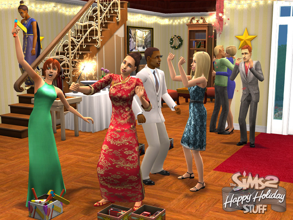 The Sims 2 Festive Holiday Stuff