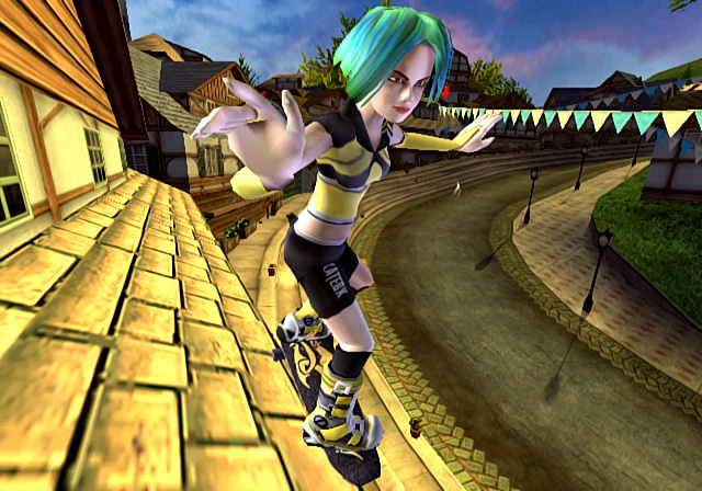 gameSlave, Tony Hawk's Downhill Jam image. thdj_jynx_tony_sf.jpg