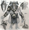 Warhammer Online: Age of Reckoning - Artwork, modelsheet_beastmanarmor.jpg