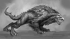 Warhammer Online: Age of Reckoning - Artwork, modelsheet_chaoshound.jpg