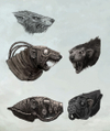 Warhammer Online: Age of Reckoning - Artwork, modelsheet_skaven_headvariants.jpg