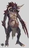 Warhammer Online: Age of Reckoning - Artwork, war___monster___chaos_troll_1024.jpg