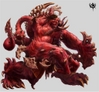 Warhammer Online: Age of Reckoning - Artwork, war___monster___spawn_of_chaos___khorne.jpg