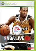 NBA Live 08 Packshot