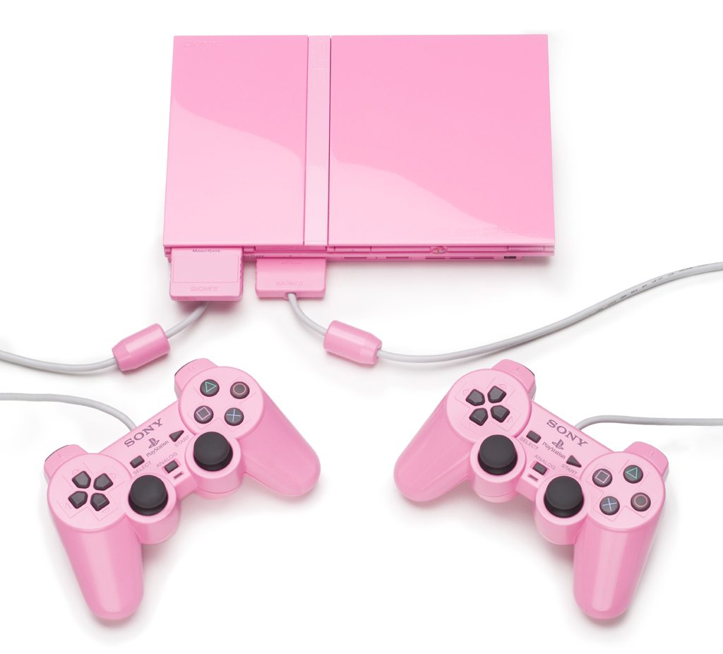 Pink Playstation 2